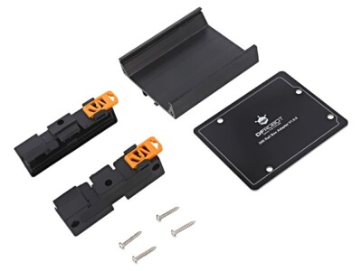 DFR0216-R Enclosure: DIN rail mount bracket PVC DFROBOT