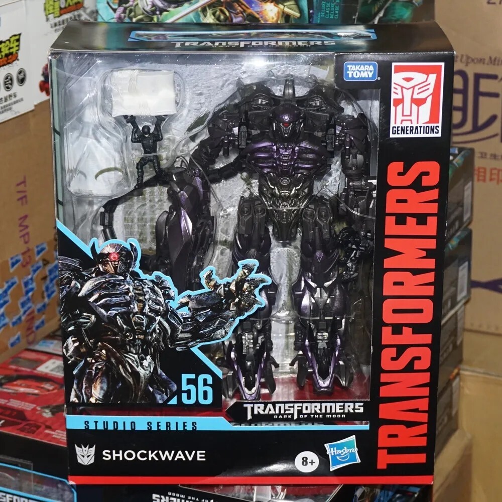 In Stock New Hasbro Studio Series 56 SHOCKWAVE Leader Takara