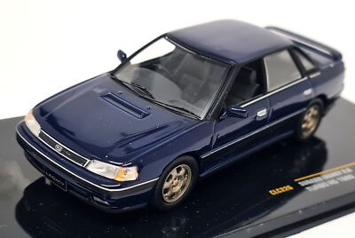 Ixo 1/43 - Subaru Legacy 2.0 Turbo RS 1989 Blue Diecast Scale