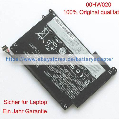 Original 00HW021 SB10F46458 Akku batterie für LENOVO ThinkPad Yoga 460 Yoga 14