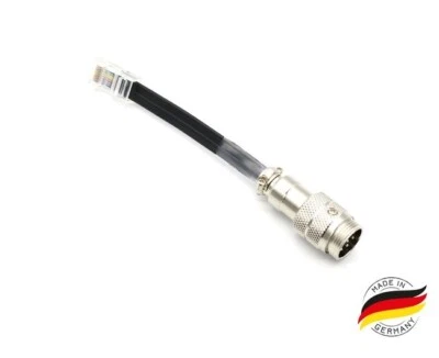 MAAS #2792 Mikrofon-Adapter 8-pol Japan ICOM auf 8-pol Western YAESU Transceiver