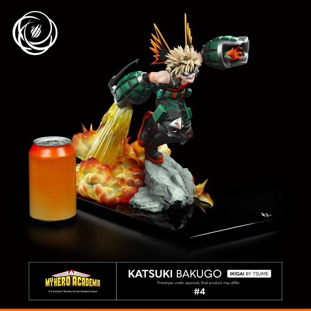 Figurine My Hero Academia Katsuki Bakugo Ikigai Tsume au 1/6