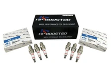 ONE NPBoosted Performance Spark Plug fits BCPR7ES 6282 Gapped .028 Heat Range 7