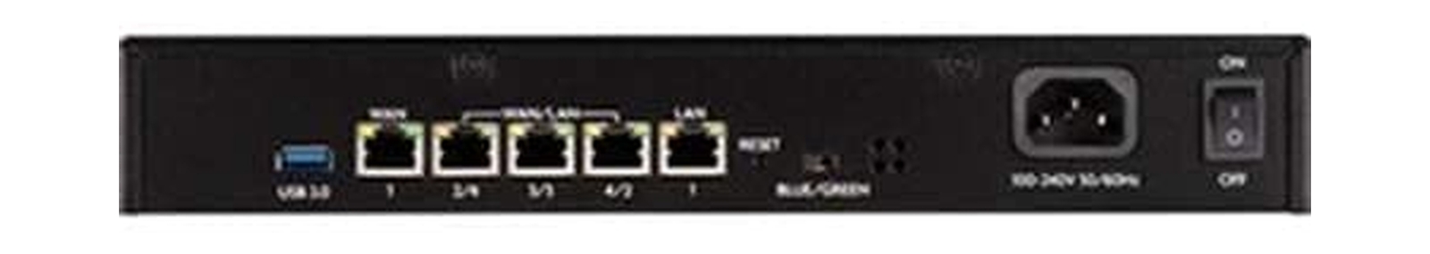 LUXUL Epic 4 Gigabit Router Rear Ports - Black for sale online | eBay