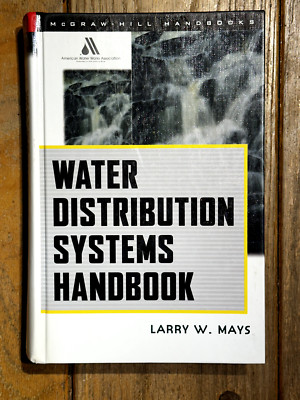 Water Distribution System Handbook by Larry W. Mays (2000, Hardcover)