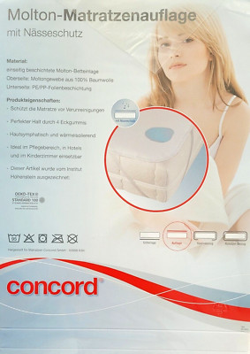 Molton-Matratzenauflage concord 140 x 200 cm DE9000606 009 OVP