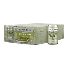 Fever Tree Ginger Beer - Premium Quality Mixer - Refreshing Beverage For Cocktai