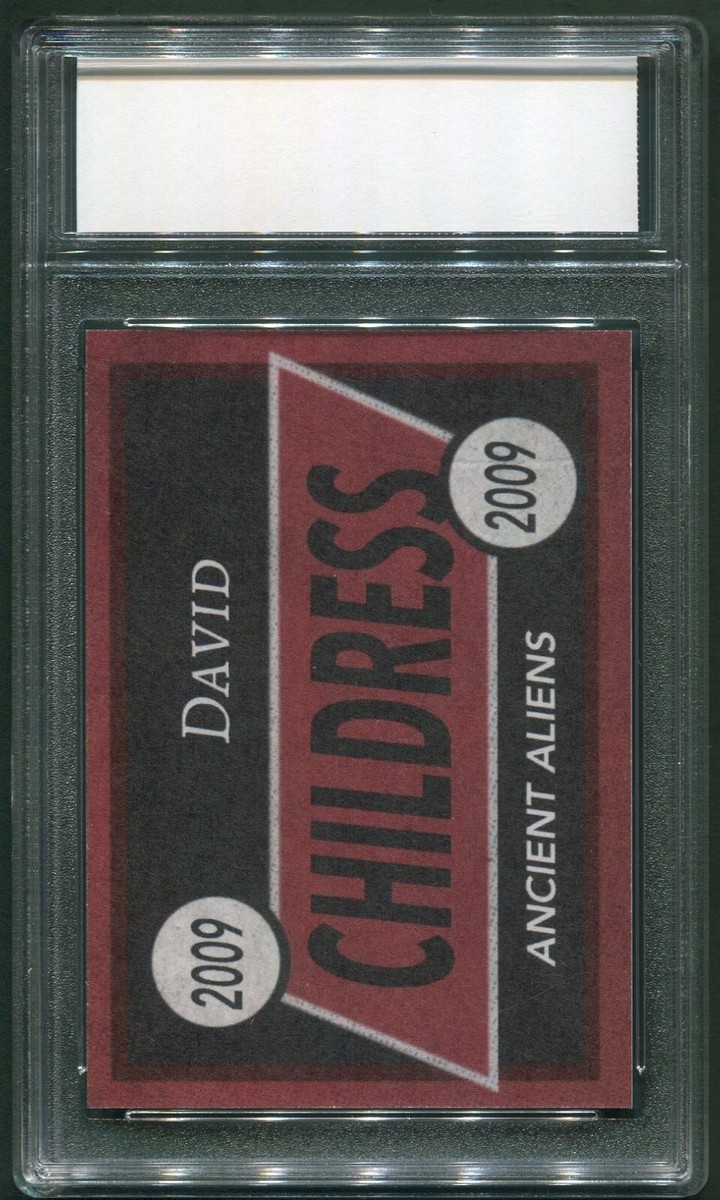 Custom 2009 David Childress Ancient Aliens Season One Trading Card
