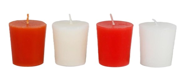 Votiv-Duftkerze 1 StüCk Kerze Beleuchtung Deko Advent Weihnachten Cozy Wohnen-image