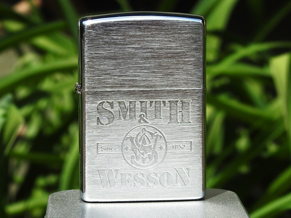 Zippo Lighter - Smith & Wesson Since 1852 - Firearms - S&W - Model