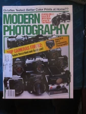 Modern Photography Magazine December 1981 Top Cameras for '82 G 61