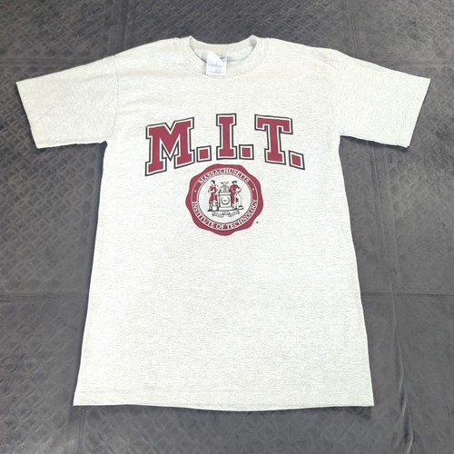 MIT Massachusetts Institute of Technology Shirt Vintage Short Sleeve Adult Small
