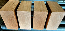 FOUR 4 KILN DRIED ASH BOWL BLANKS TURNING LUMBER LATHE WOOD 6" x 6" x 3"