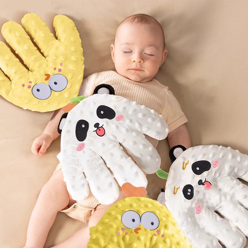 Electric Safety Soothing Baby Sleep Aid Pillow Automatically Slaps Plush Palm - Afbeelding 2 van 9