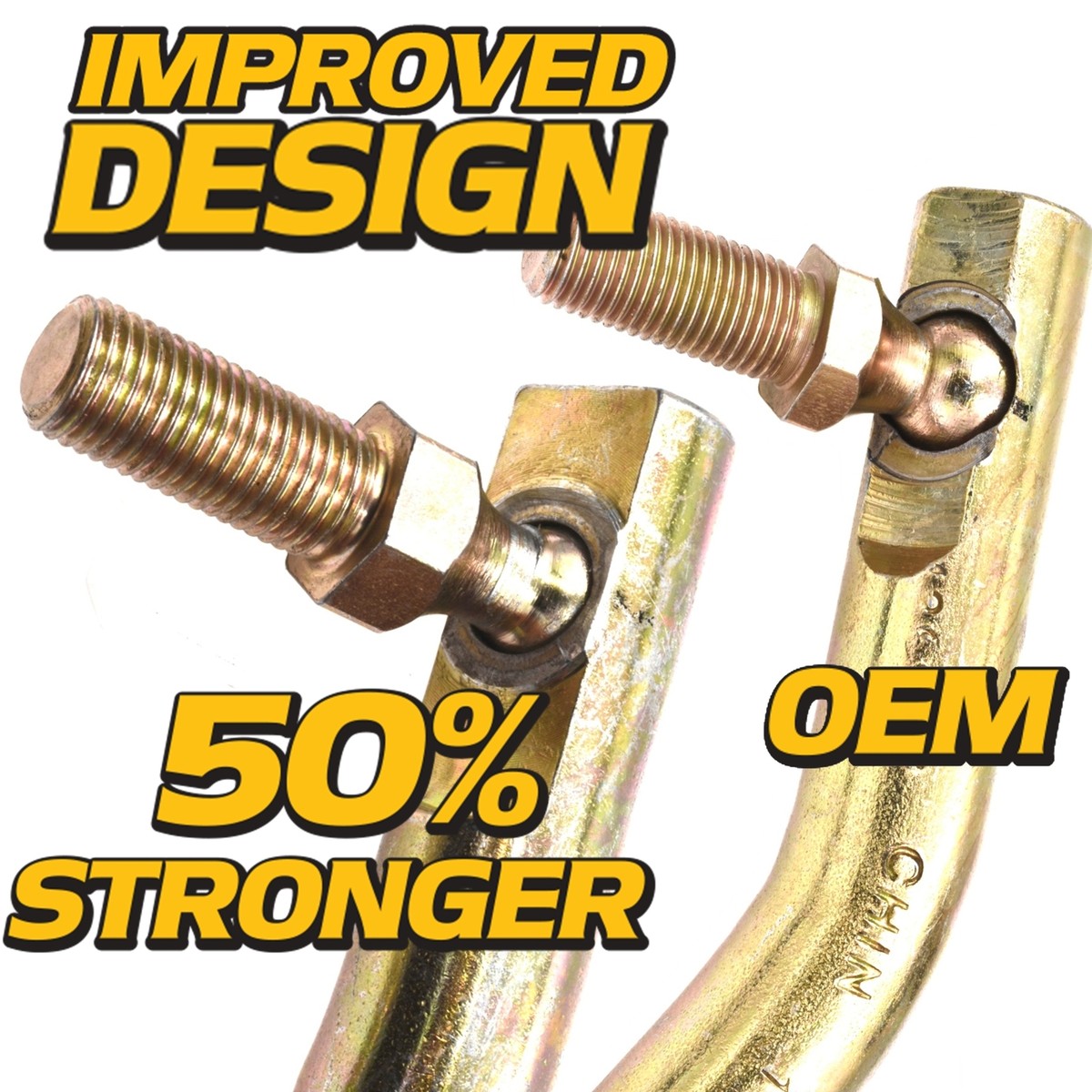 2 pack) Improved Drag Link Sub Assembly for 436887 Husqvarna AYP