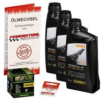 Honda VT 750 C2 Shadow (RC53) 07-13, Classic 10W40 ÖL + Hiflo Chrom ÖLfilter Set