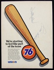 Los Angeles Dodgers Joe Moeller Jim Lefebvre Signed Magazine JSA Authenticated