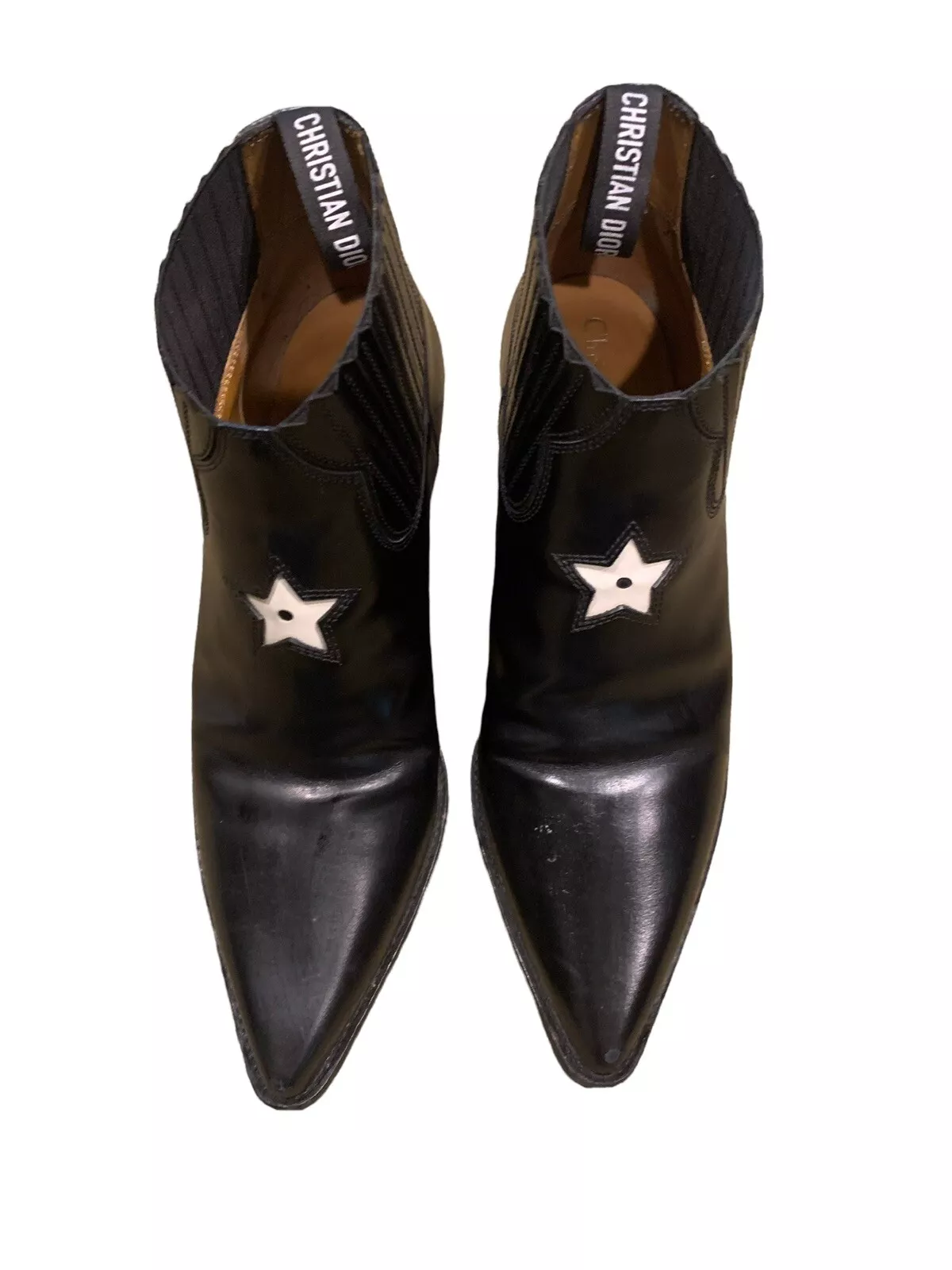 Bottes style western cheville Christian Dior