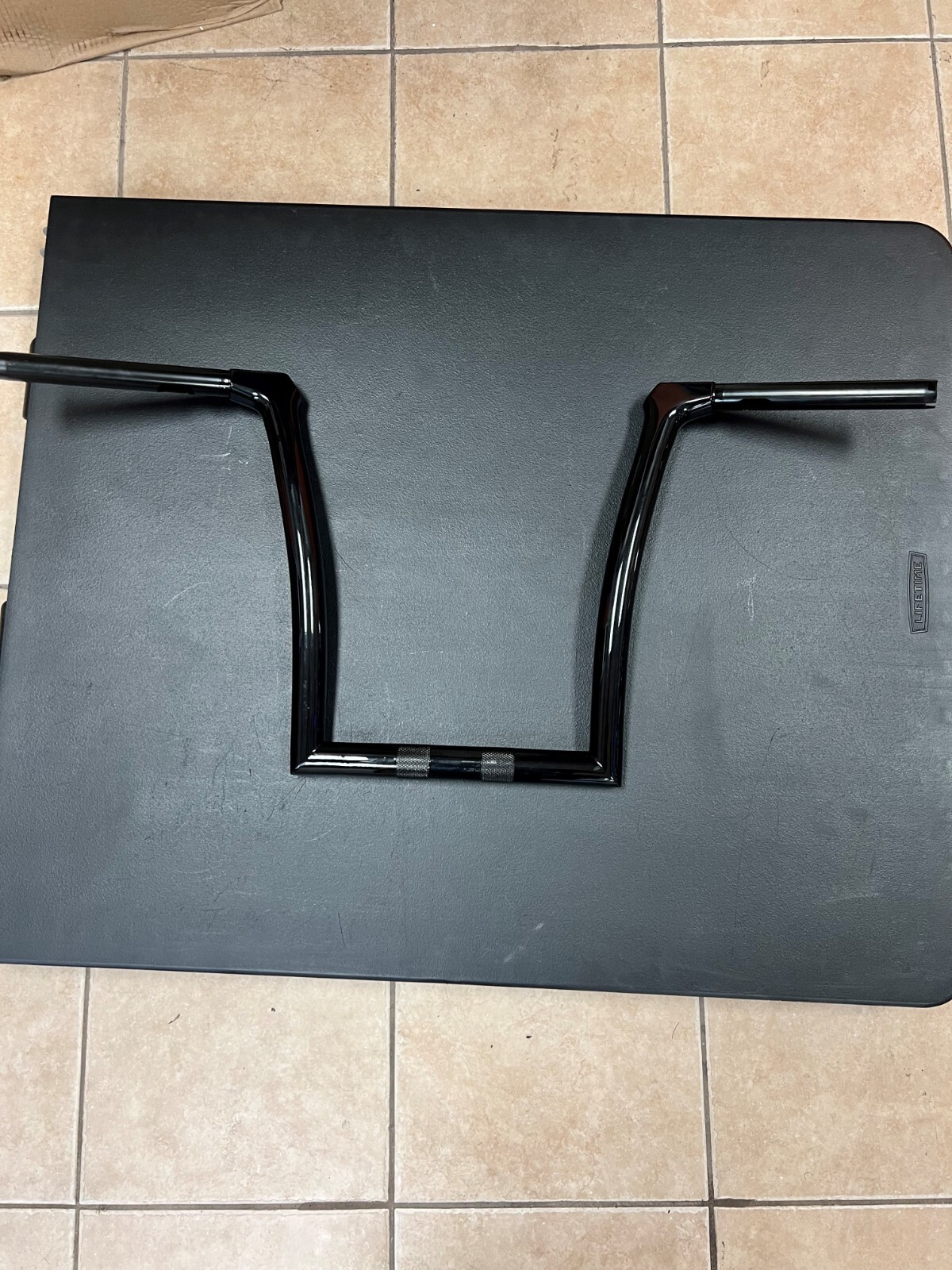 Gloss Black Harley Davidson Fused Handlebars eBay
