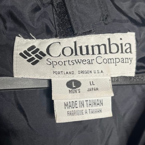 Columbia Jacket Men's Large Black Green Vintage Bugaboo Outdoor Hike Colorful - Picture 6 of 13