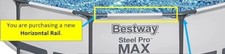 Replacement Horizontal Pole for Bestway Steel...