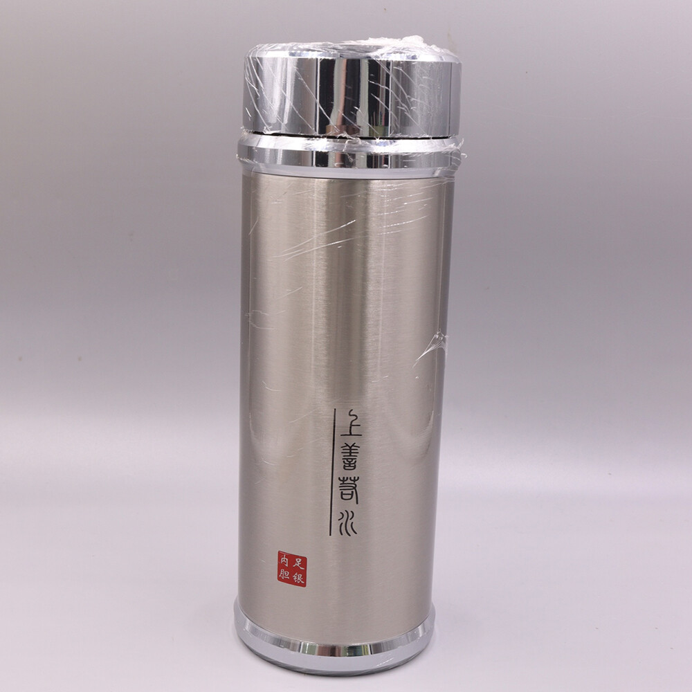 Pure S999 Fine Silver 999 Drinking Cup Healthy Smooth Water Bottle