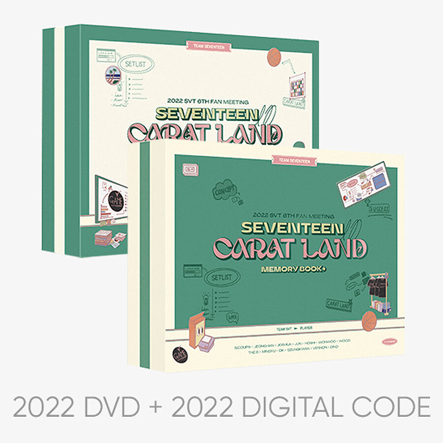 K-POP・アジア SEVENTEEN CARAT LAND2021 MEMORY BOOK DVD Ahhh…The Memories - Seventeen Caratland 2021 (+ Digital Code