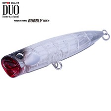 DUO Offshore Casting Floating Slim Popper Lure BUBBLY 185F Clear Bait Glitter