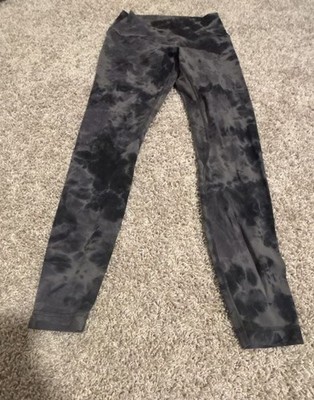 Lululemon Align High-Rise Pant 25'' Diamond Dye Pitch Grey Graphite Grey