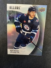 23-24 UD Allure Hockey Black Rainbow Parallel 53 Kyle Connor