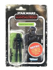 Star Wars Retro Collection The Mandalorian Imperial Death Trooper Boxed 3.75