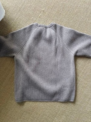 Kaptain Sunshine 7G Rib Crewneck Sweater Mocha Size M Japan Used