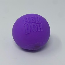 Schylling NeeDoh Original Groovy Glob 2.5in Stress Ball - Purple