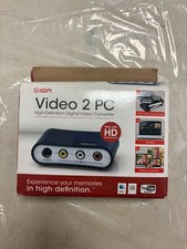ION Video 2 PC High-Definition Digital Video Converter USB VHS to Digital