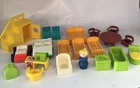 Fisher-Price Little People Vintage Furniture and Vehicle Set