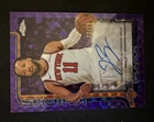 JALEN BRUNSON 2025-26 TOPPS CHROME #TCA-JB GEOMETRIC PURPLE REFRACTOR AUTO /75