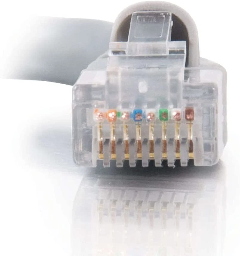 C2G 83144 3M Grey Cat5e Ethernet RJ45 High Speed Network Cable, LAN Lead Cat5e U - Image 3 of 4