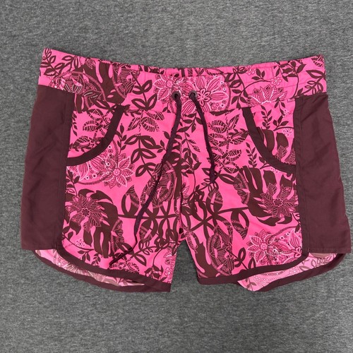Columbia Floral Print Omni-Shade Active Shorts with Pockets Swim Beach Size L - Picture 2 of 7