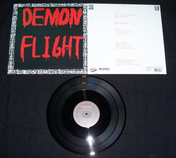 "Demon FLIGHT- Same Lim. Black Vinyl 12\" EP Us Metal Massacre Ovp/Sealed Lp"-image