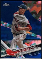 Clay Buchholz 2017 Topps Chrome Sapphire Edition #267 /250 Red Sox 