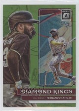 2022 Panini Donruss Optic Diamond Kings Lime Green Prizm Fernando Tatis Jr 0m0g