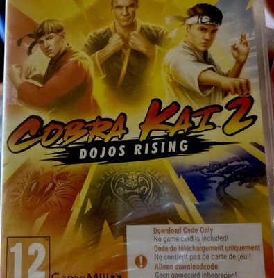 Cobra Kai 2: Dojos Rising - SEALED game Download Code Nintendo Switch
