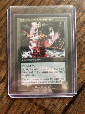 Miren, The Moaning Well Foil #7108 Secret Lair x Brain Dead Bonus Chase Card MTG
