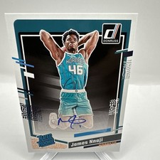 2023-24 Donruss Choice James Nnaji Rated Rookie Auto RC Autograph Hornets 🔥🏀💎