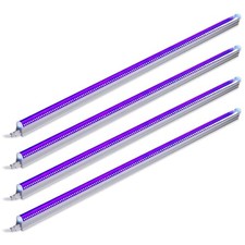 22W 4ft UV LED Blacklight Bar - Ideal for Parties, Clubs, and Decorations