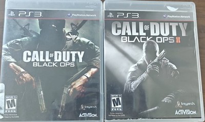 Call of Duty: Black Ops CIB and Black Ops 2 No Manual (Sony PlayStation 3) PS3