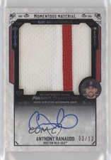 2015 Topps Museum Collection 3/10 Anthony Ranaudo #MMJRA-ARU Auto 1x9