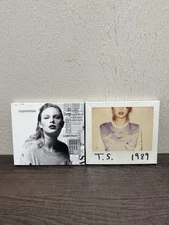 Two (2) Taylor Swift CDs Reputation and 1989 with Cases/Covers