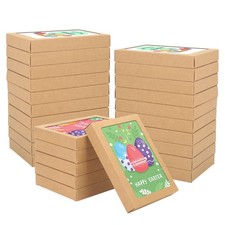 60 Pcs Greeting Card Storage Box,5.39 x 7.36 x 1 Inch Greeting Card Boxes Kra...