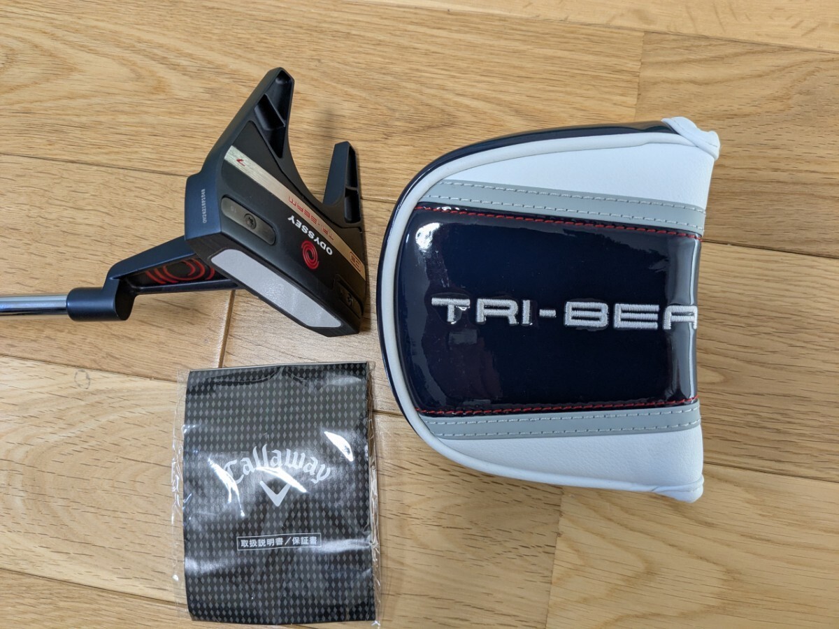 Odyssey Tri Beam 7 CS Stroke Lab Putter 34 Inch with Original Cover